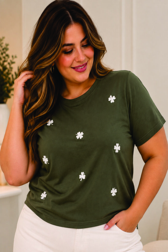 T-shirt - Plus - Vários Trevos